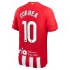 Oficiální Fotbalový Dres Atlético Madrid Correa 10 Domácí 2023-24 pro Muži